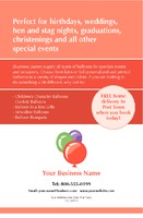 Balloon Modellers 5.5" x 8.5" Flyers by Templatecloud