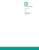 Realtor 8.5" x 11" Stationery by Templatecloud 