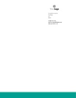 Realtor 8.5" x 11" Stationery by Templatecloud 