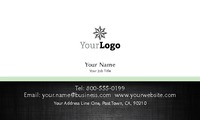 Chiropractic 2" x 3.5" Business Cards by Templatecloud 