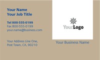 Massage 2" x 3.5" Business Cards by Templatecloud