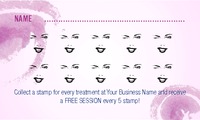Salon 2" x 3.5" Business Cards by Templatecloud 