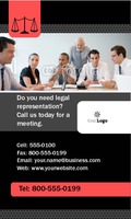 Lawyers 2" x 3.5" Flyers by Templatecloud 