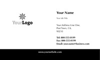 Gas Fitters 2" x 3.5" Business Cards by Templatecloud 