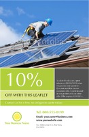 Solar Panels 5.5" x 8.5" Flyers by Templatecloud