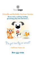 Pet Care 5.5" x 8.5" Flyers by Templatecloud 