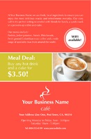 Restaurant 5.5" x 8.5" Flyers by Templatecloud