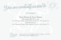  5.5" x 8.5" Invitations by Templatecloud 