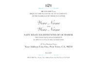  5.5" x 8.5" Invites by Templatecloud 