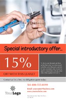 Electrical 5.5" x 8.5" Flyers by Templatecloud