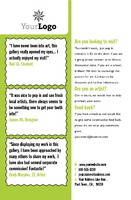Art Gallery 5.5" x 8.5" Flyers by Templatecloud