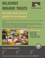 Grocery Store 8.5" x 11" Flyers by Templatecloud 
