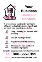 Cleaning 4" x 6" Flyers by Templatecloud