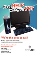 Computer Technicians 5.5" x 8.5" Flyers by Templatecloud 