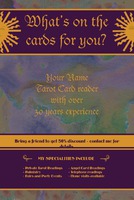 Tarot Card Reader 4" x 6" Flyers by Templatecloud 
