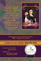 Tarot Card Reader 4" x 6" Flyers by Templatecloud