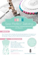 Seamstress 4" x 6" Flyers by Templatecloud 