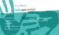 Nursery 2" x 3.5" Business Cards by Templatecloud