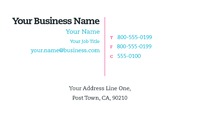Technology 2" x 3.5" Business Cards by Templatecloud