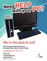 Computer Technicians 8.5" x 11" Flyers by Templatecloud 