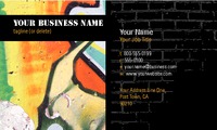 Artists 2" x 3.5" Business Cards by Templatecloud 