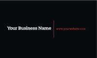 Technology 2" x 3.5" Business Cards by Templatecloud 