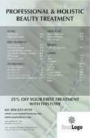 Hair 5.5" x 8.5" Flyers by Templatecloud 