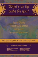 Tarot Card Reader 4" x 6" Flyers by Templatecloud 