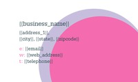  2" x 3.5" Business Cards by Templatecloud