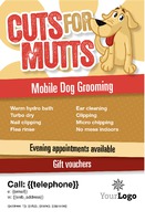 Pet Care 5.5" x 8.5" Flyers by Templatecloud 