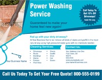 Cleaning 8.5" x 11" Flyers by Templatecloud 