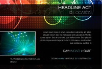 Night Club 4" x 6" Flyers by Templatecloud