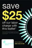 Gas Fitters 4" x 6" Flyers by Templatecloud