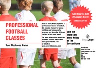 Soccer 4" x 6" Postcards by Templatecloud 