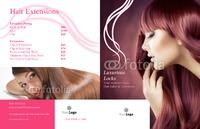 Salon 11" x 17" Brochures by Templatecloud 