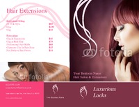 Salon 8.5" x 11" Brochures by Templatecloud 