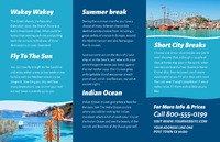 Cruise 11" x 17" Brochures by Templatecloud