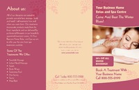 Beauty Salon 11" x 17" Brochures by Templatecloud 