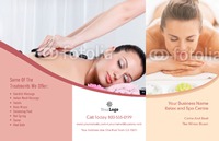 Beauty Salon 11" x 17" Brochures by Templatecloud 