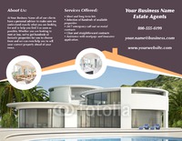 Estate Agents 8.5" x 11" Brochures by Templatecloud