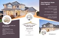 Estate Agents 11" x 17" Brochures by Templatecloud 