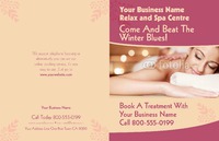 Beauty Salon 11" x 17" Brochures by Templatecloud 