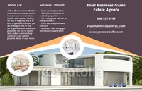 Estate Agents 11" x 17" Brochures by Templatecloud