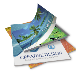 Saddle Stitch Booklet UV Front