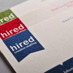 Raised Ink Business Cards